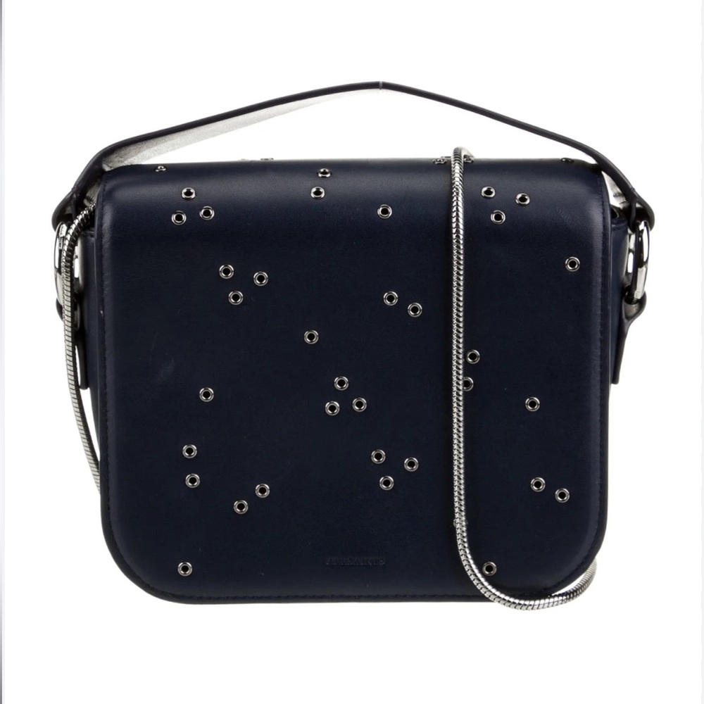 All Saints Leather Crossbody Bag